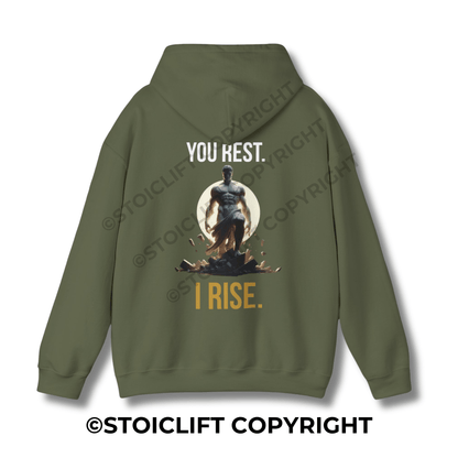 StoicLift Heavy Blend Hoodie - "You rest, I rise."