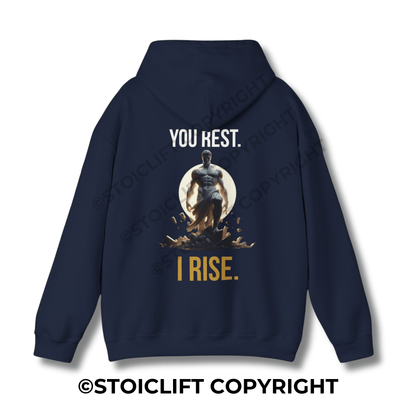 StoicLift Heavy Blend Hoodie - "You rest, I rise."