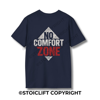 StoicLift Unisex Softstyle T-Shirt – "No comfort zone"