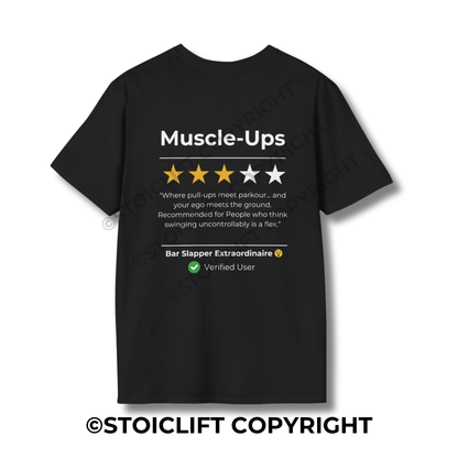 StoicLift Unisex Softstyle T-Shirt – "Muscle-Ups"
