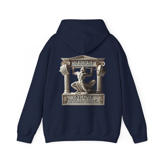 StoicLift Heavy Blend Hoodie - "Olympus Gym Membership."