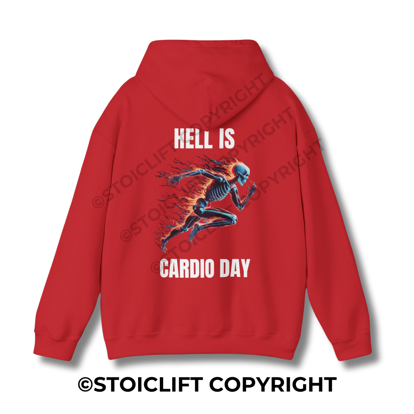 "HELL IS CARDIO DAY." - Hoodie