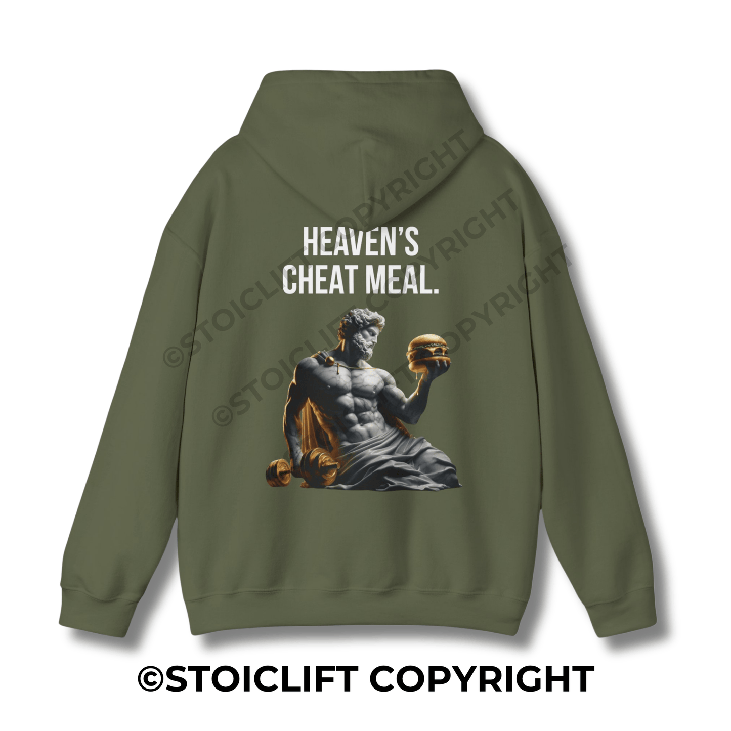 "HEAVEN’S CHEAT MEAL." - Hoodie