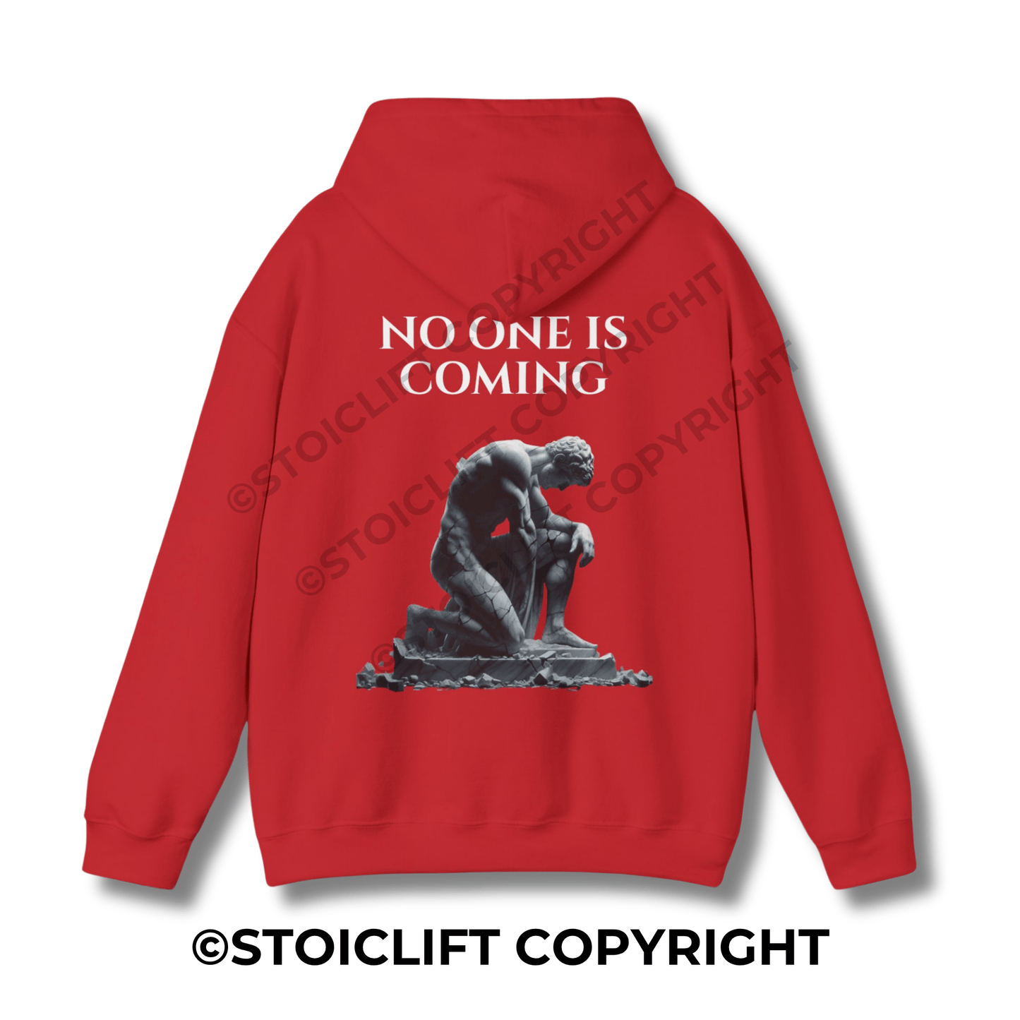 "NO ONE IS COMING." - Hoodie