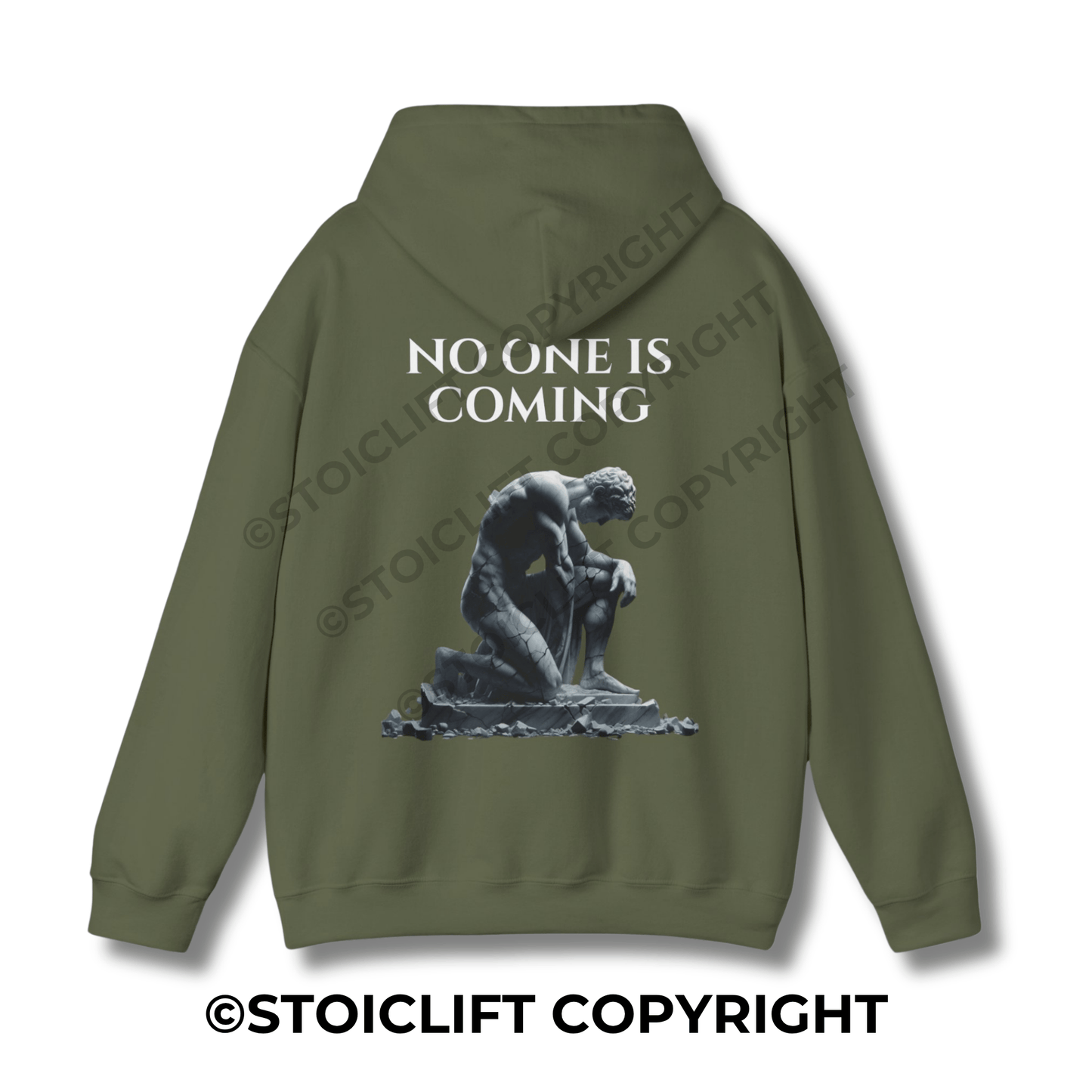 "NO ONE IS COMING." - Hoodie