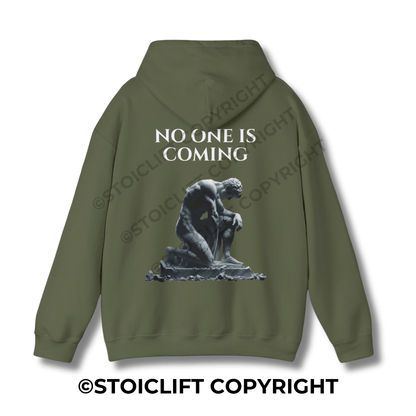 "NO ONE IS COMING." - Hoodie