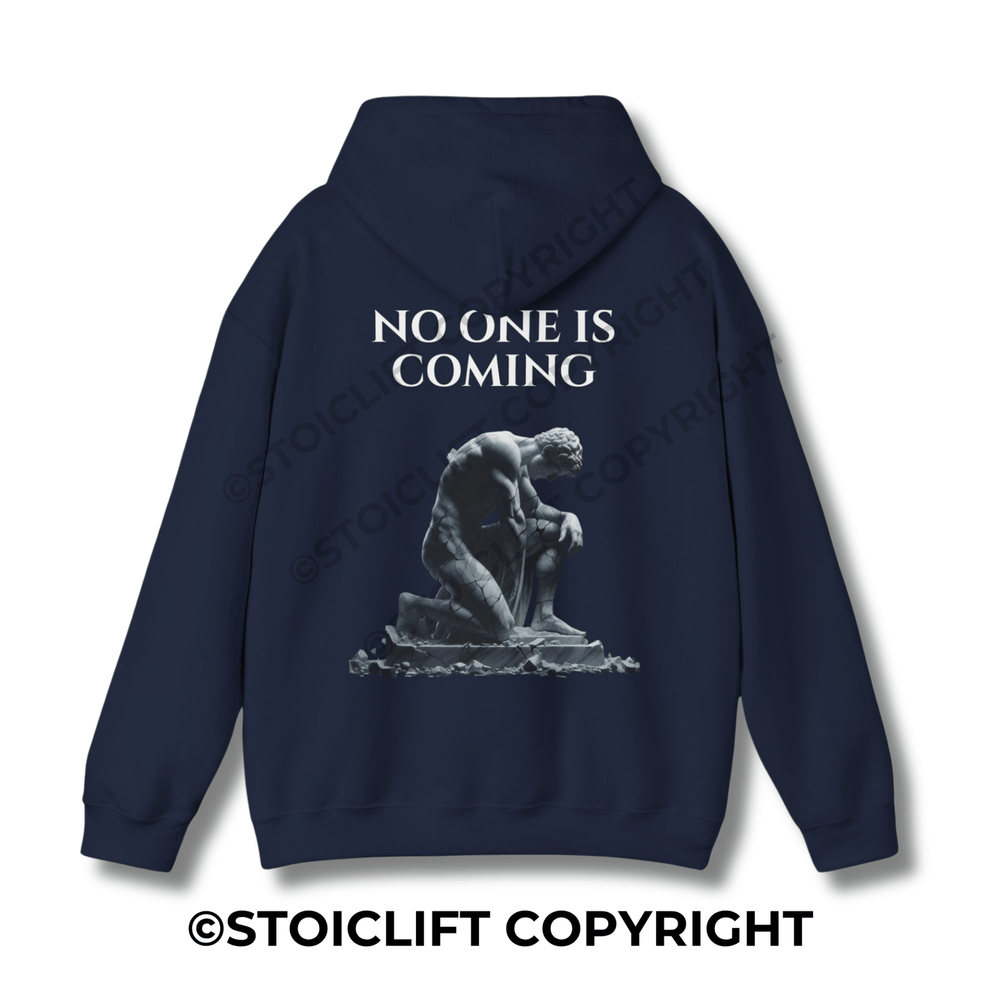 "NO ONE IS COMING." - Hoodie