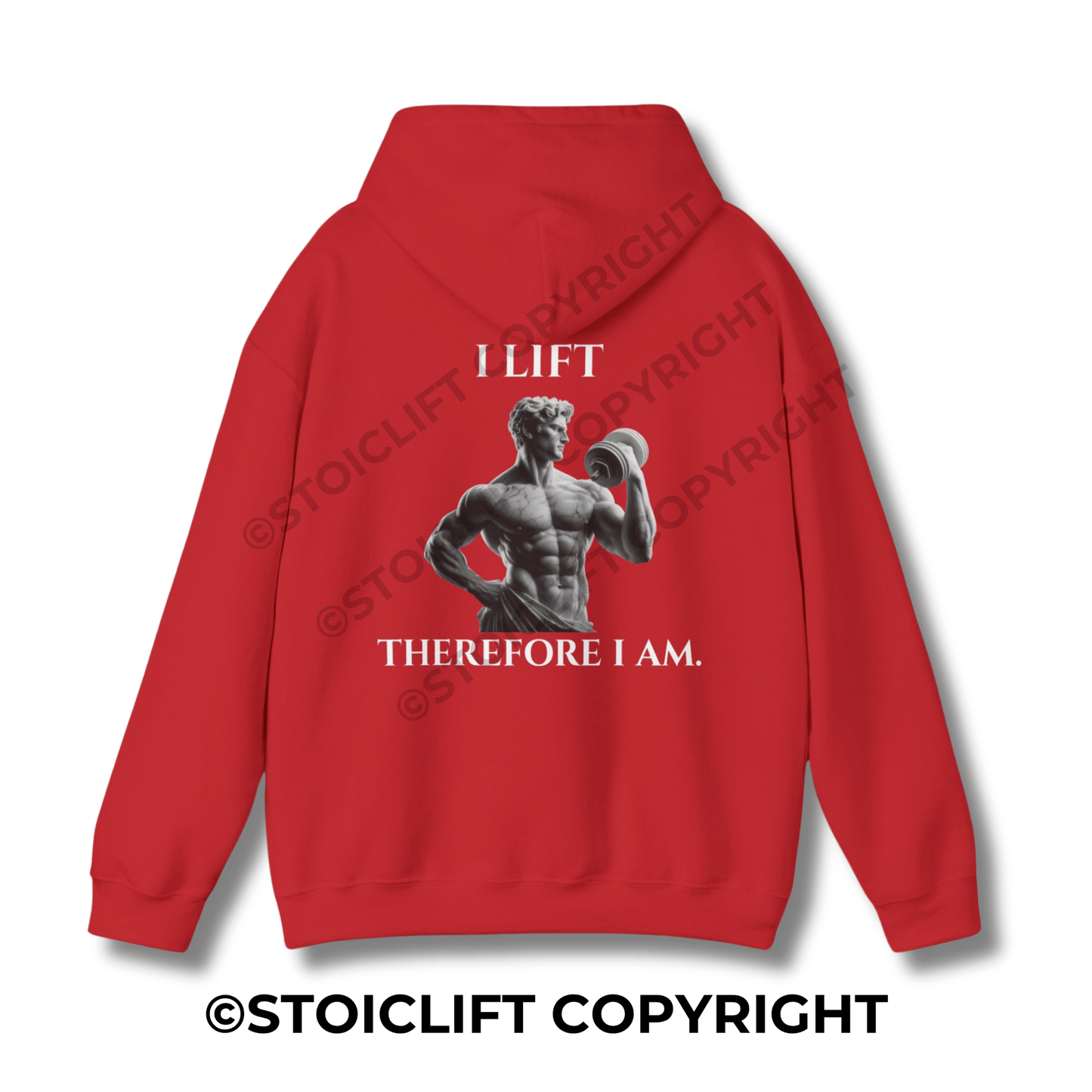 "I LIFT THEREFORE I AM." - Hoodie