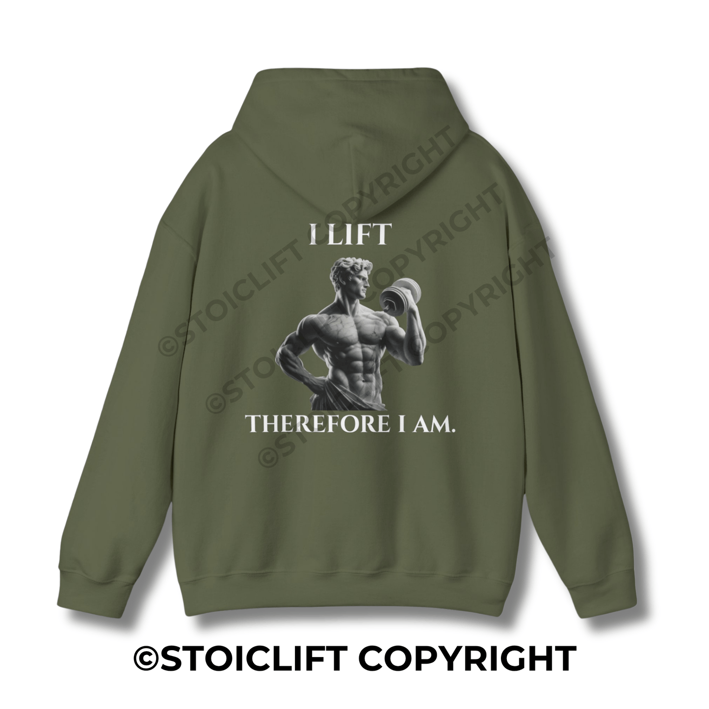"I LIFT THEREFORE I AM." - Hoodie