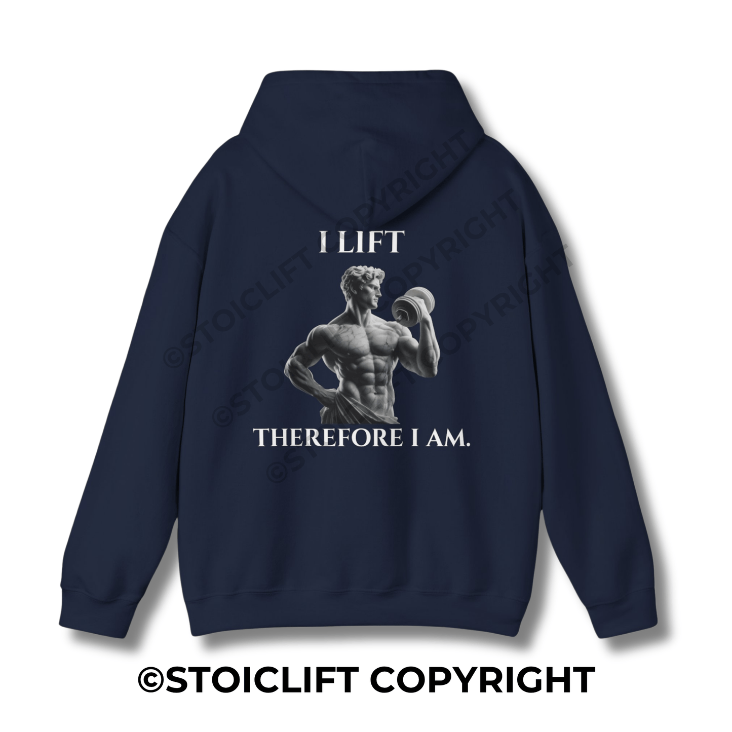 "I LIFT THEREFORE I AM." - Hoodie