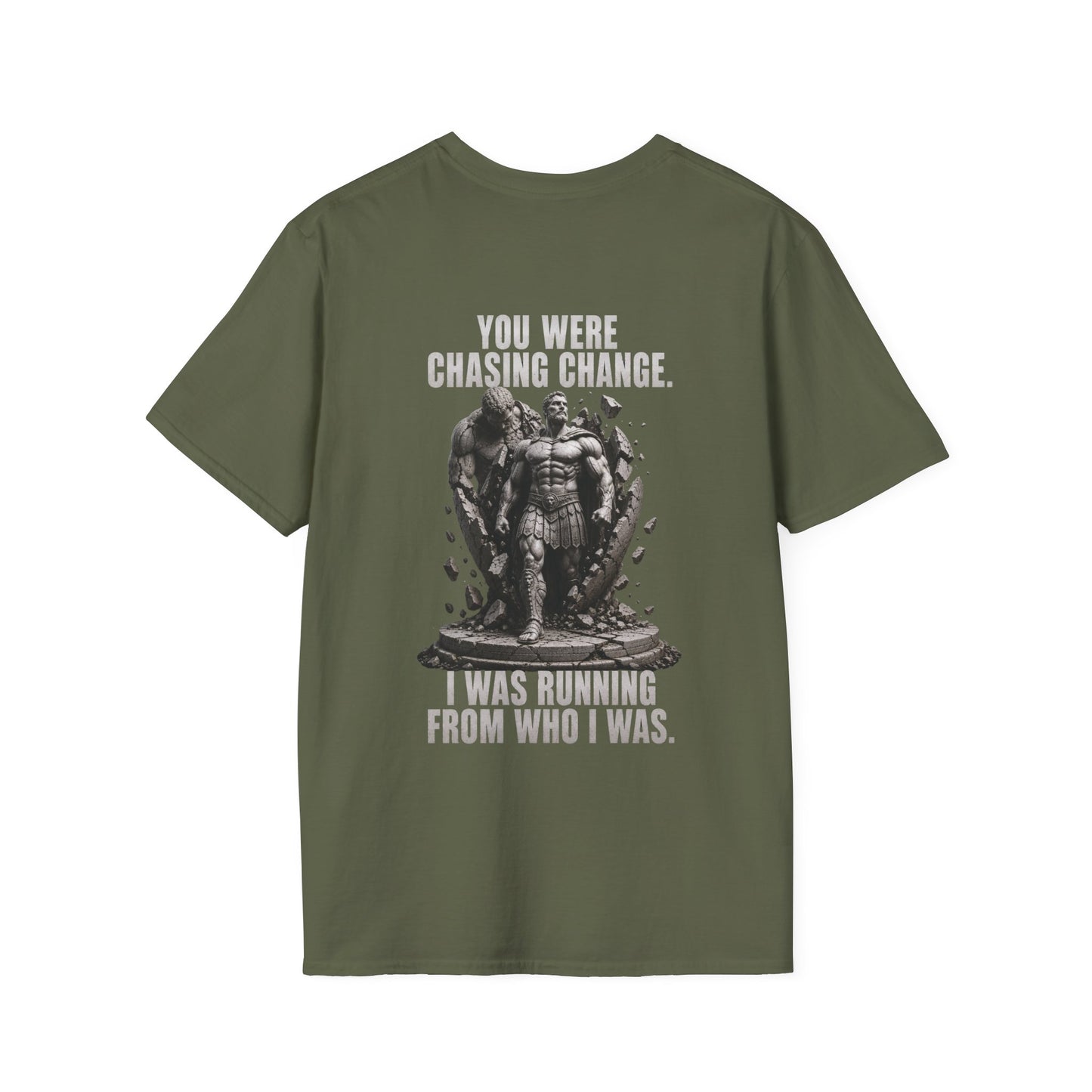 "Running From Who I Was" – Regular Fit Tee