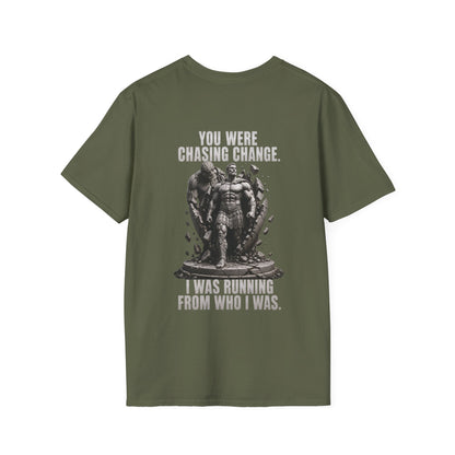"Running From Who I Was" – Regular Fit Tee