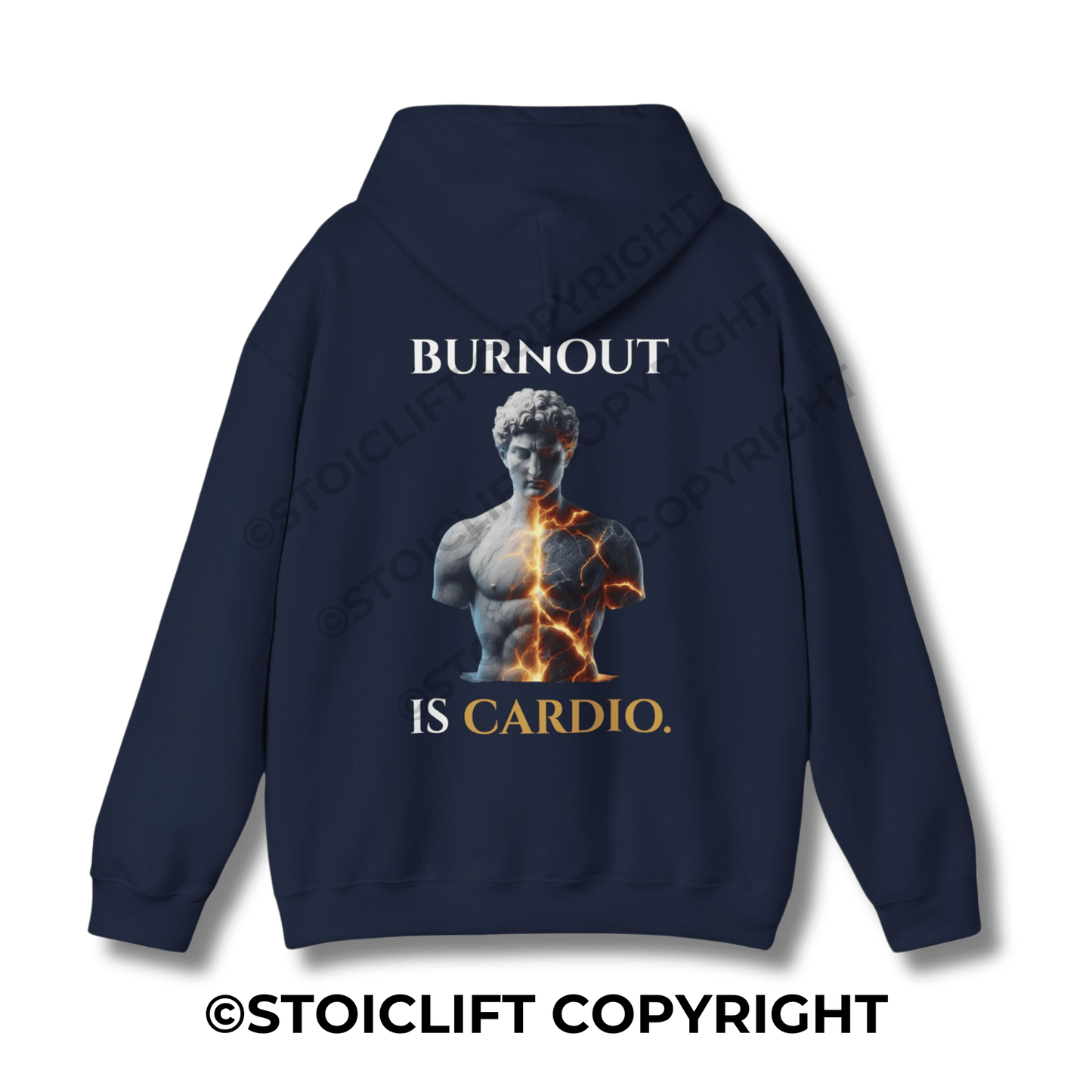 "BURNOUT IS CARDIO." - Hoodie