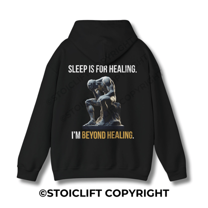 "SLEEP IS FOR HEALING. I’M BEYOND HEALING." - Hoodie