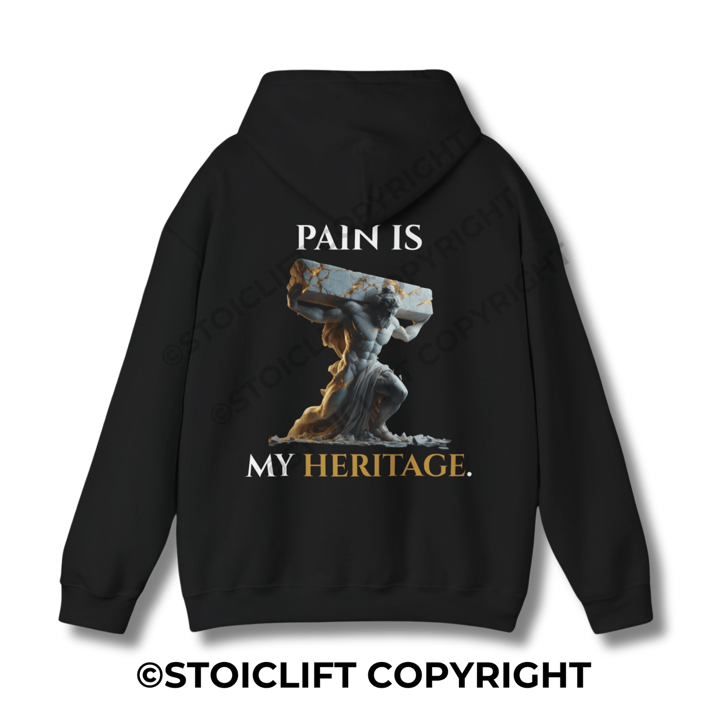"PAIN IS MY HERITAGE." - Hoodie