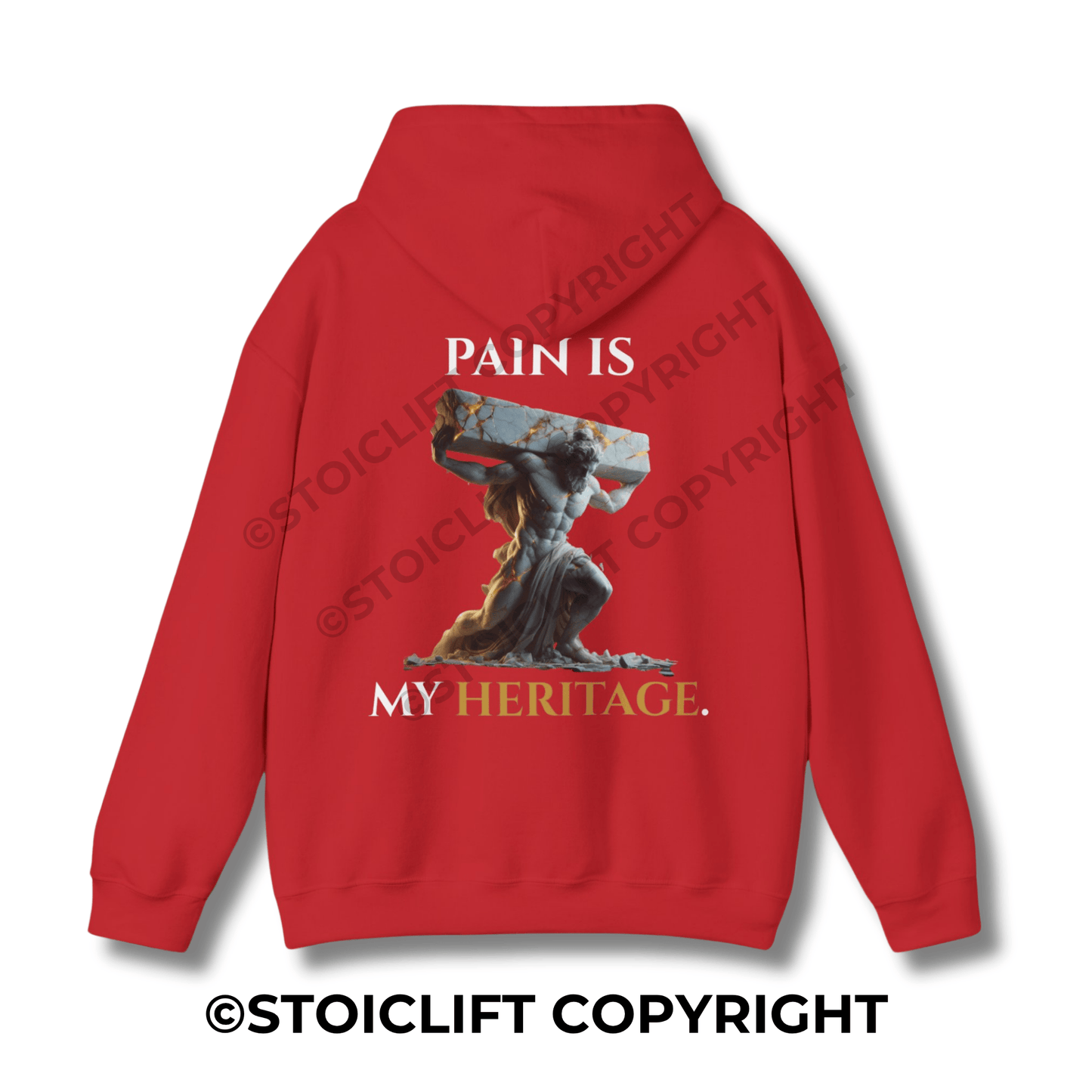 "PAIN IS MY HERITAGE." - Hoodie
