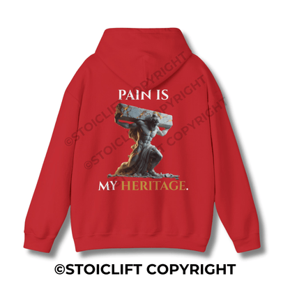 "PAIN IS MY HERITAGE." - Hoodie