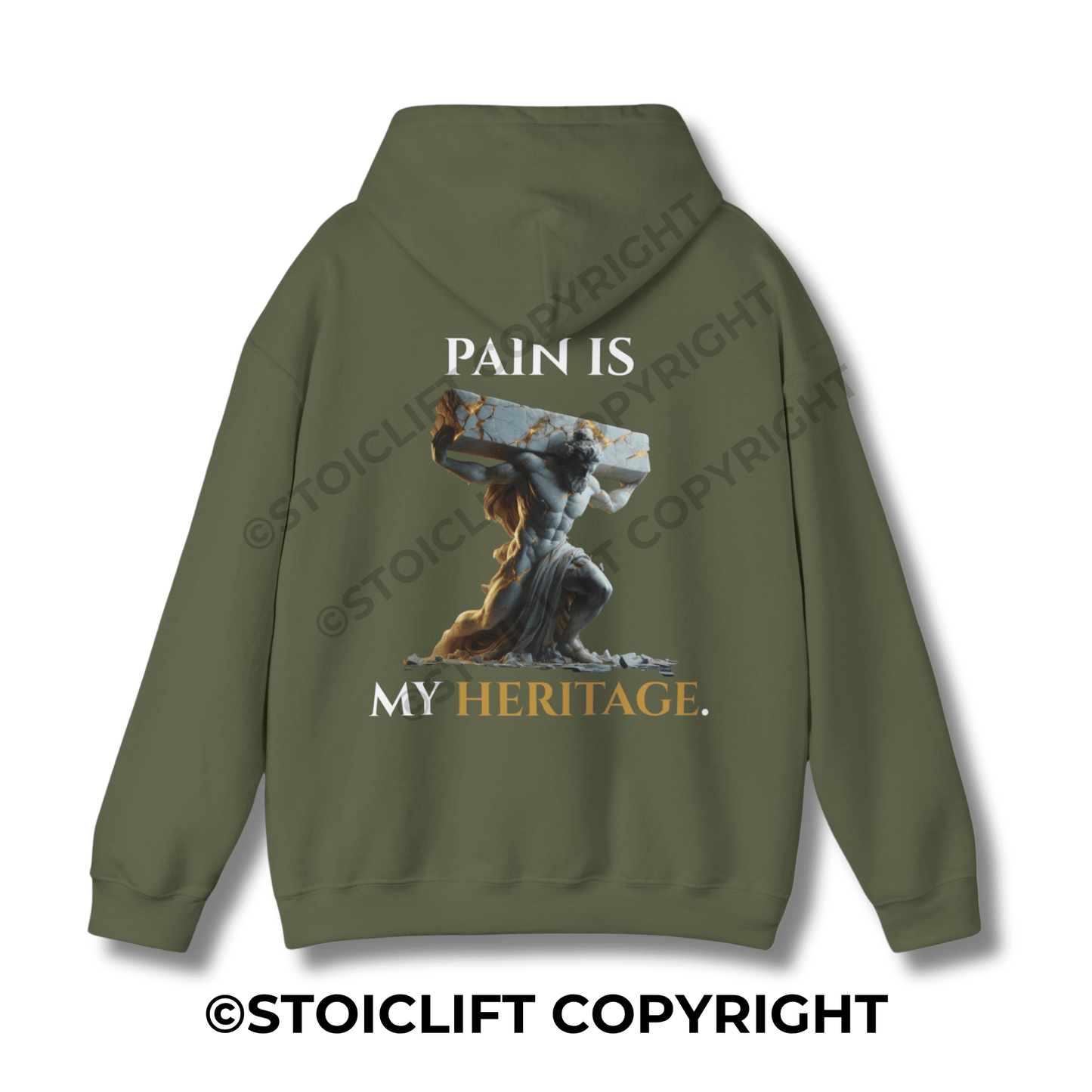 "PAIN IS MY HERITAGE." - Hoodie