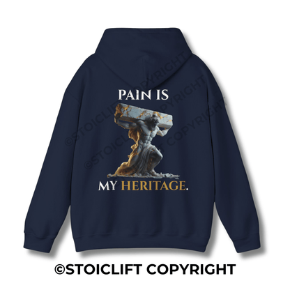 "PAIN IS MY HERITAGE." - Hoodie