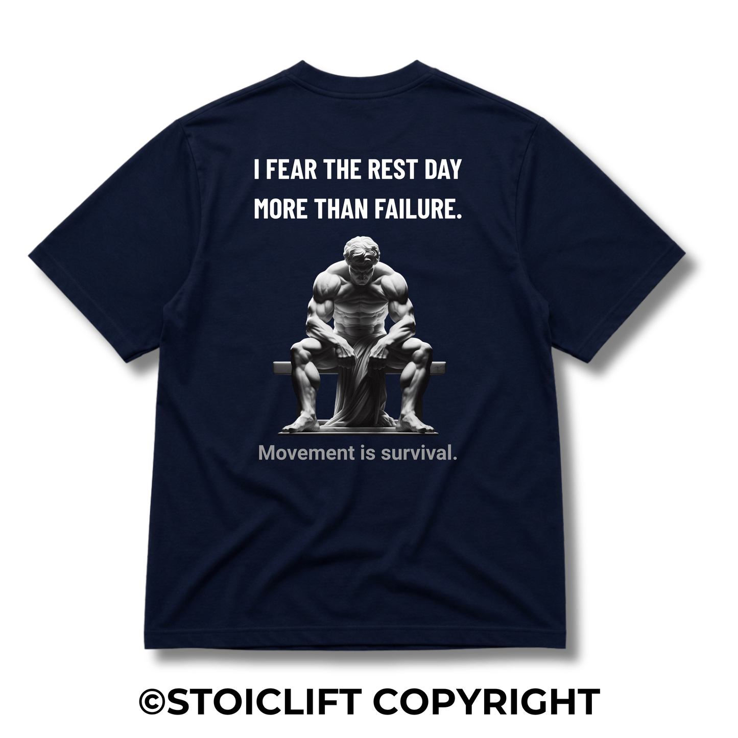 "I FEAR THE REST DAY MORE THAN FAILURE." - Heavyweight Oversized Tee