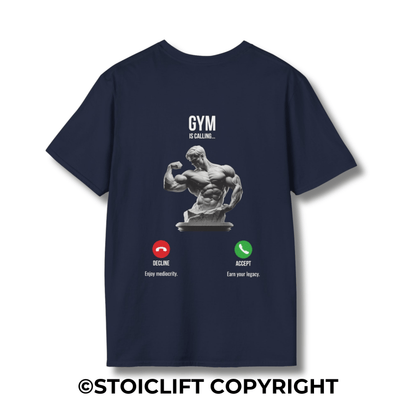 "Gym is calling..." – T-Shirt