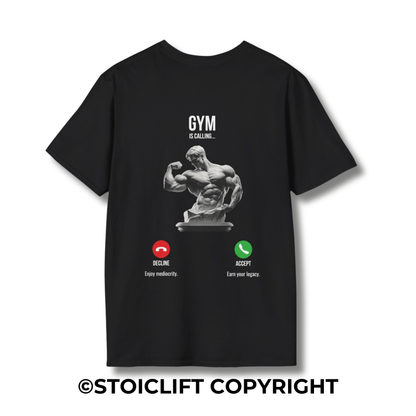 "Gym is calling..." – T-Shirt