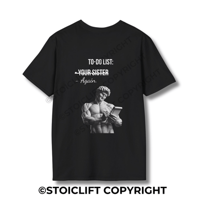 StoicLift Unisex Softstyle T-Shirt – "To-do list"