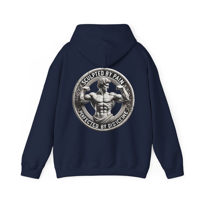 StoicLift Heavy Blend Hoodie - "Sculpted by pain, perfected by discipline."