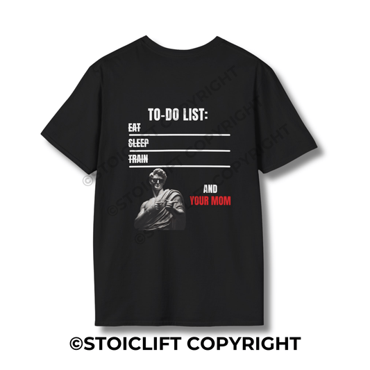 StoicLift Unisex Softstyle T-Shirt – "To-Do List"