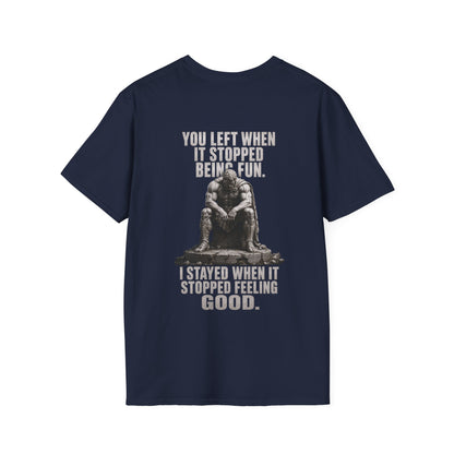 "Stayed Anyway" – Regular Fit Tee