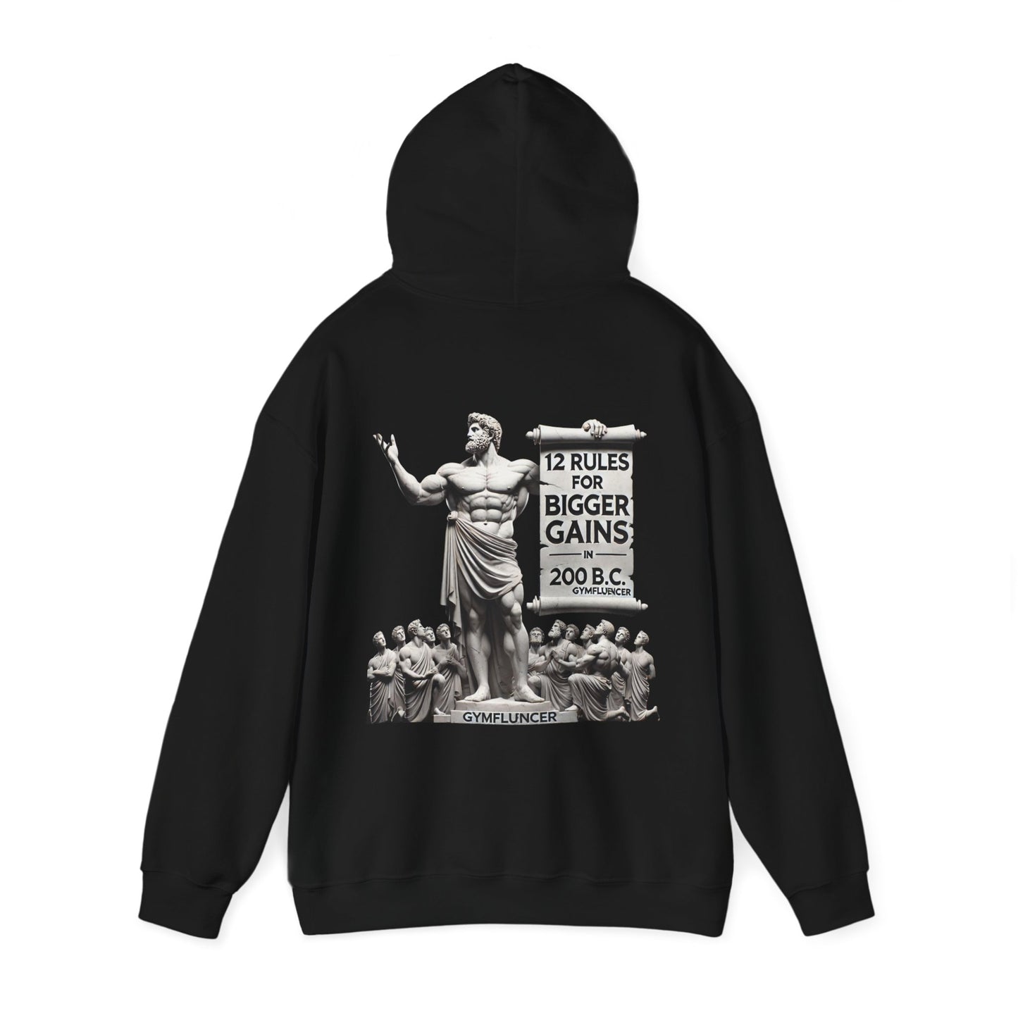 StoicLift Heavy Blend Hoodie - "12 rules for bigger gains."