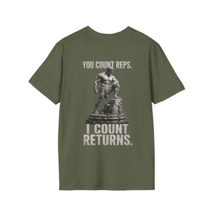 "Count Returns" – Regular Fit Tee