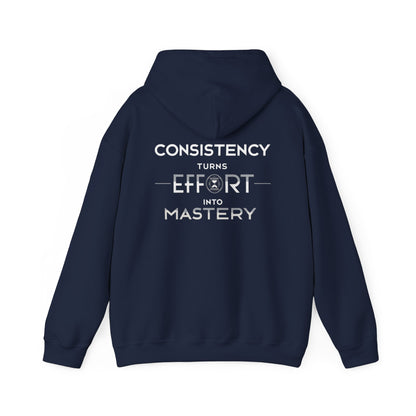 StoicLift Heavy Blend Hoodie - "Consistency turns effort into mastery."