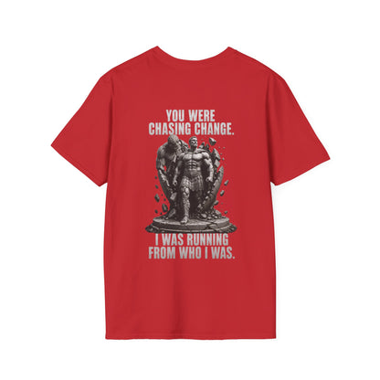 "Running From Who I Was" – Regular Fit Tee