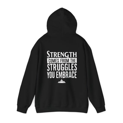 StoicLift Heavy Blend Hoodie - "Strength comes from the struggles you embrace."