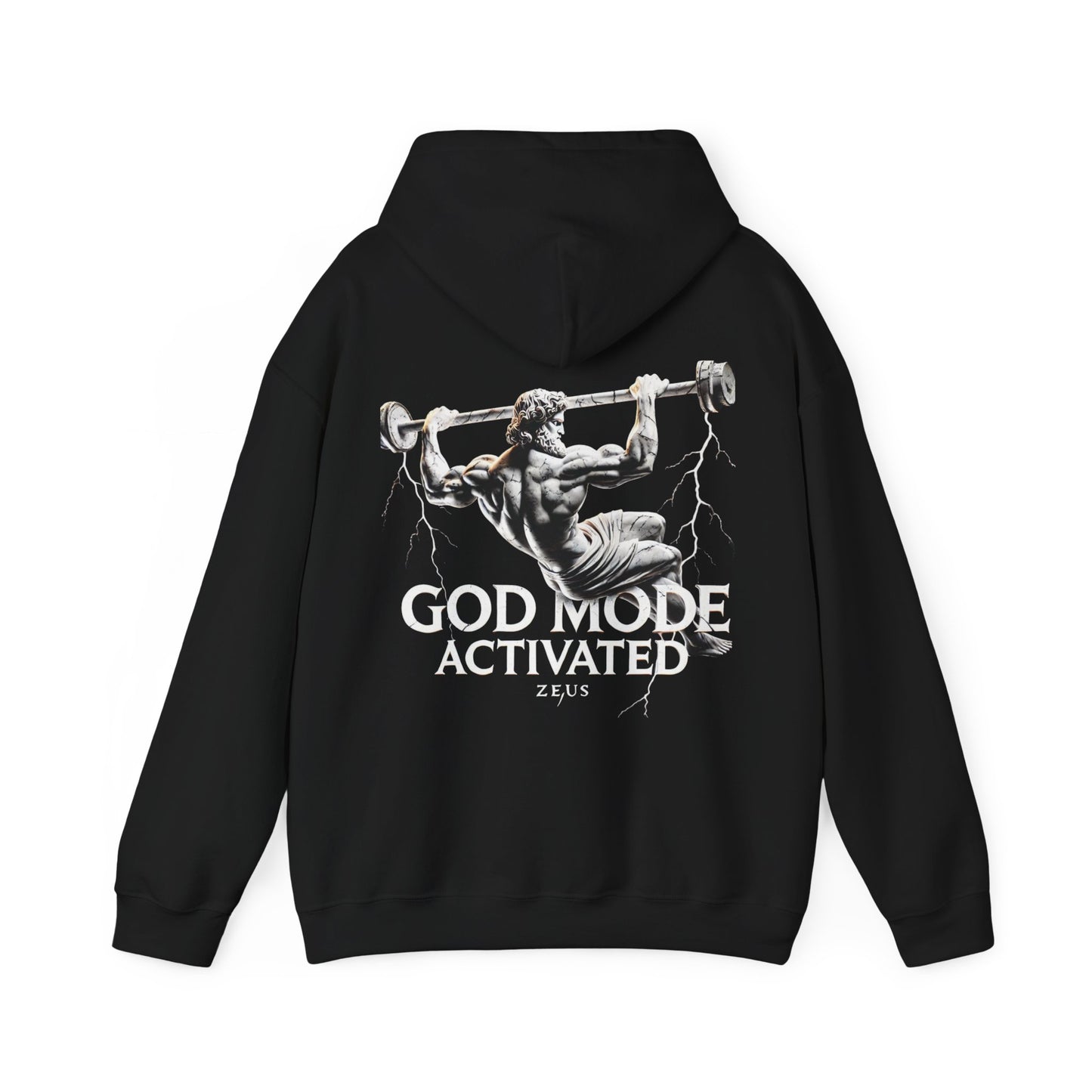 StoicLift Heavy Blend Hoodie - "GOD mode activated."