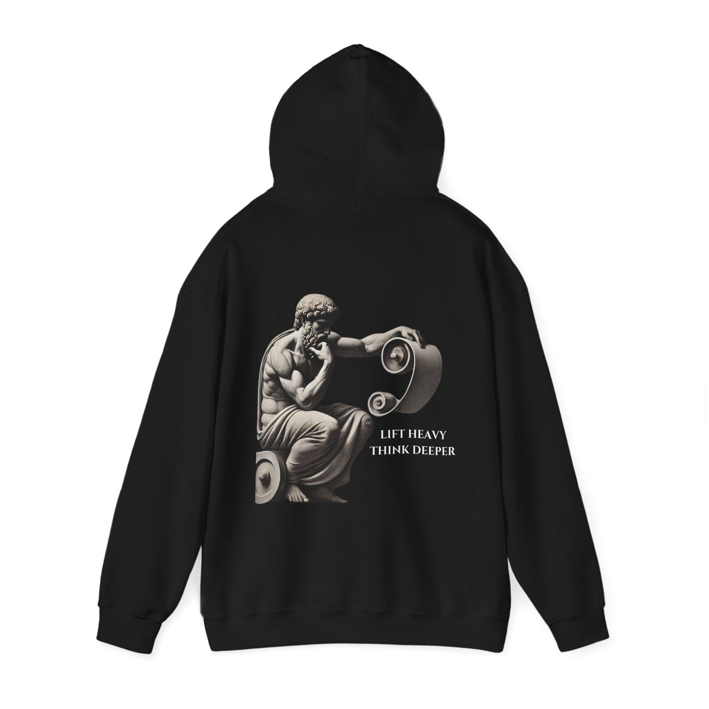 StoicLift Heavy Blend Hoodie - "Lift heavy, think deeper."