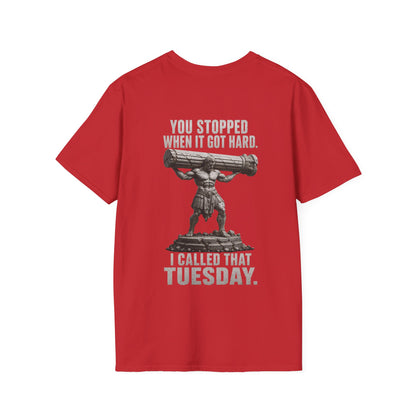 "I Called That Tuesday" – Regular Fit Tee