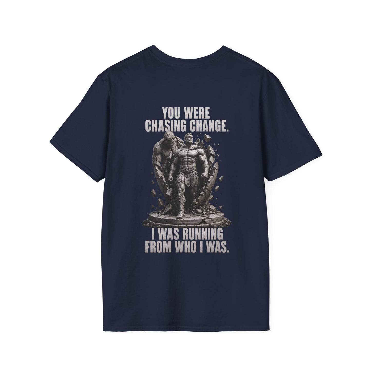 "Running From Who I Was" – Regular Fit Tee