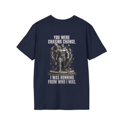 "Running From Who I Was" – Regular Fit Tee