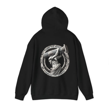 StoicLift Heavy Blend Hoodie - "Carry the weight, embrace the growth."