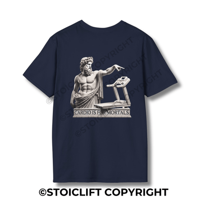 StoicLift Unisex Softstyle T-Shirt – "Cardio is for mortals."