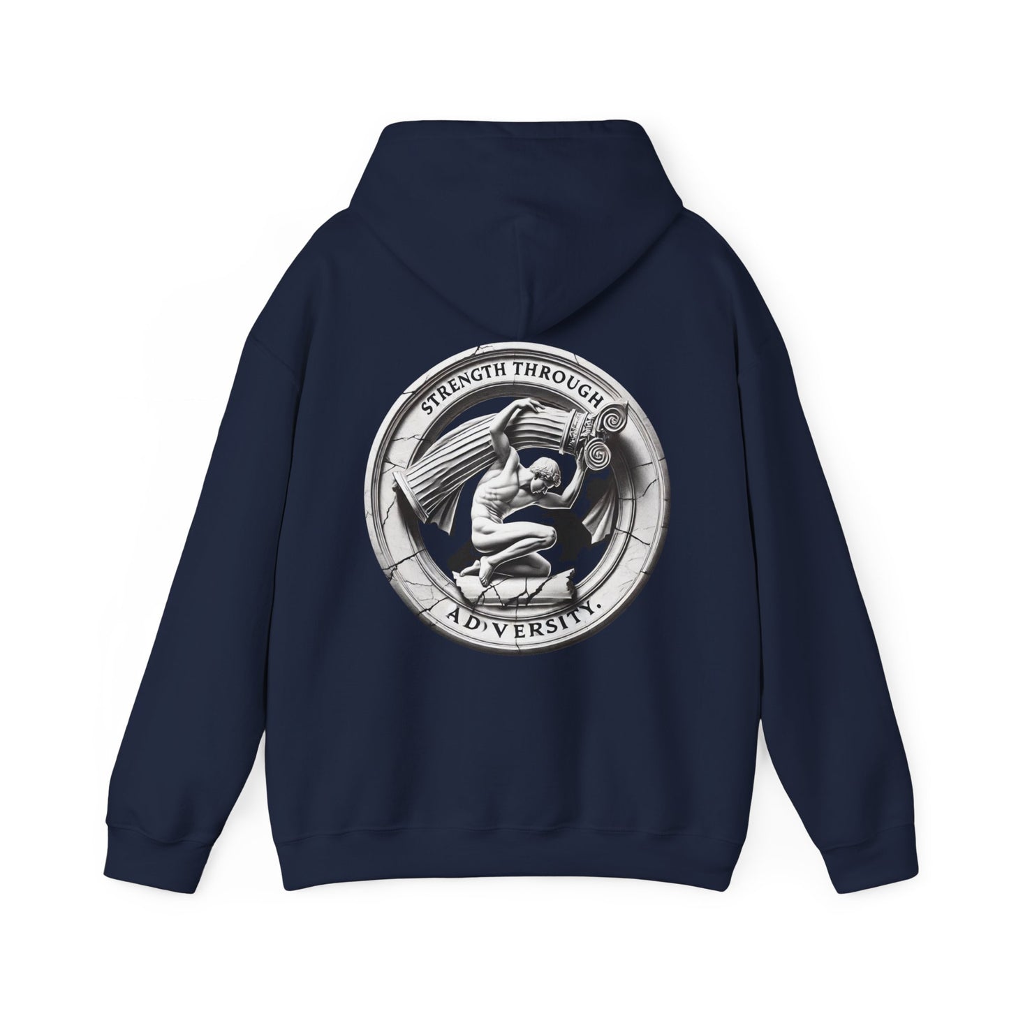 StoicLift Heavy Blend Hoodie - "Strength through adversity."