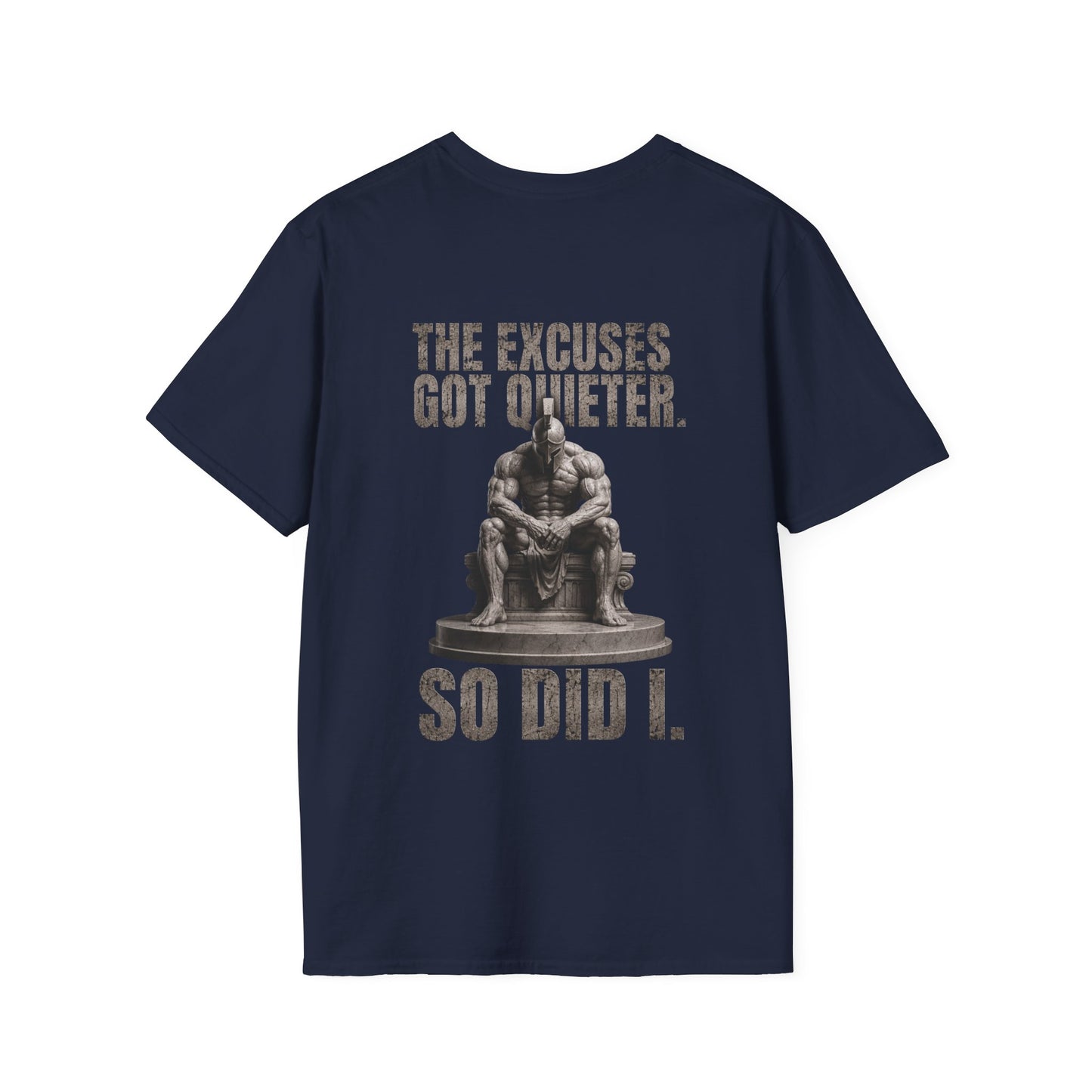 "The Excuses Got Quieter" – Regular Fit Tee