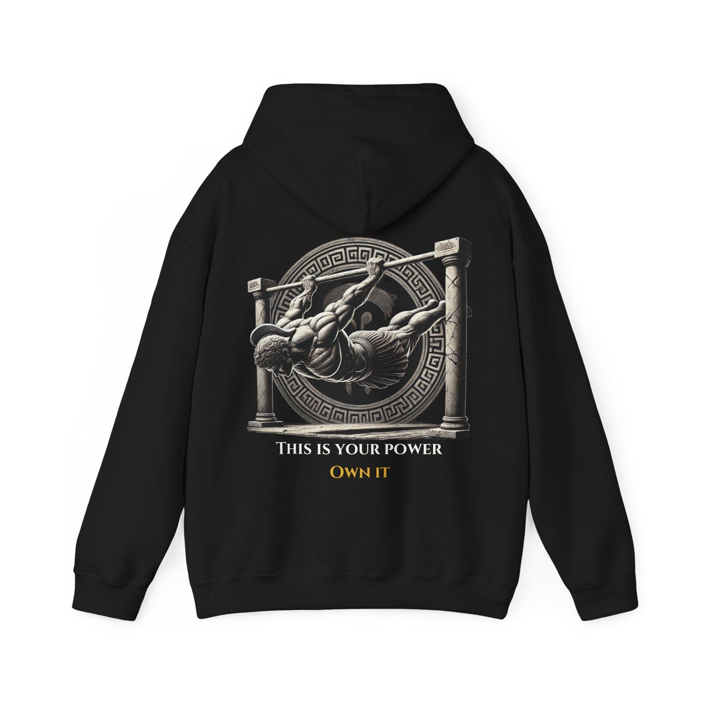 StoicLift Heavy Blend Hoodie - "This is your power. Own it."