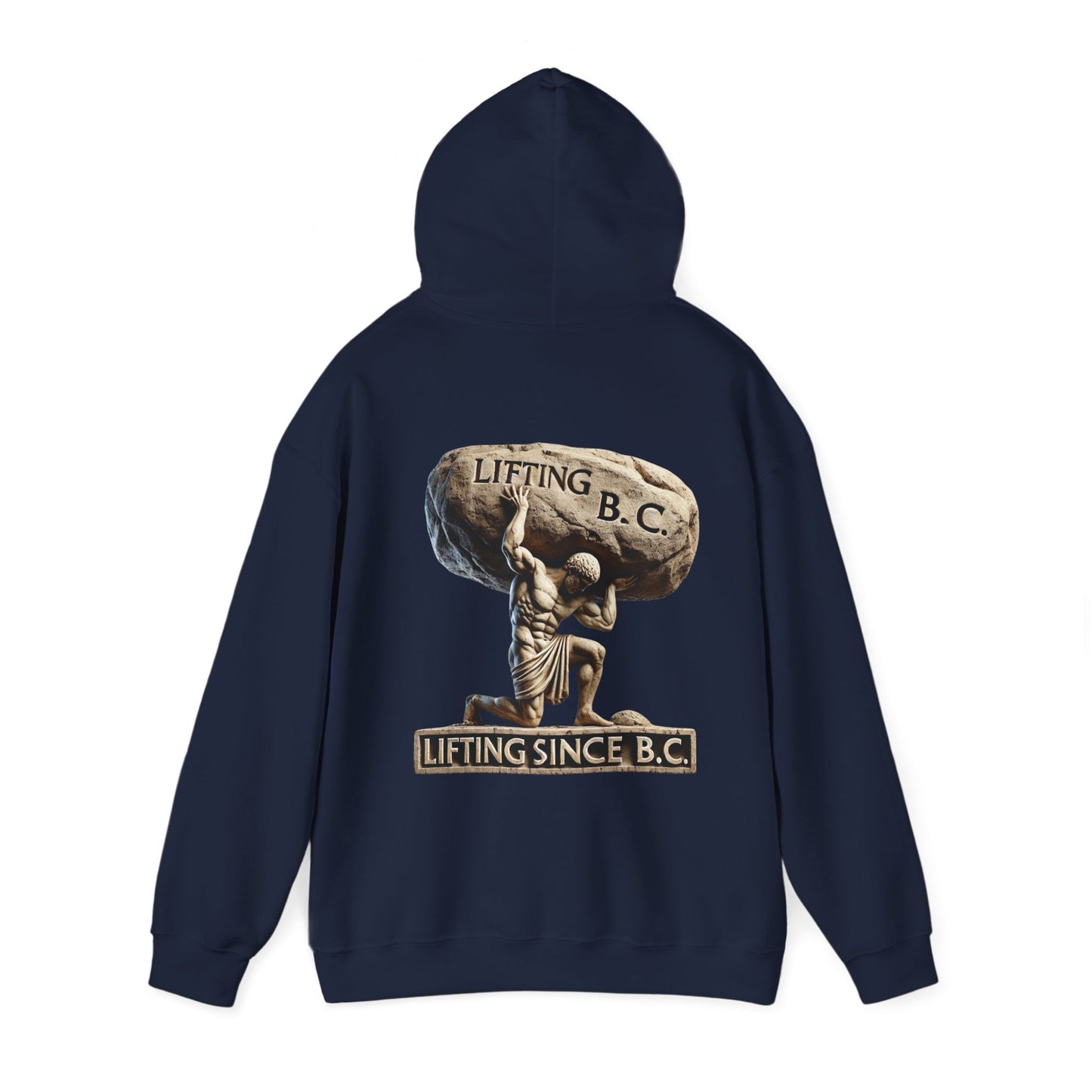 StoicLift Heavy Blend Hoodie - "Lifting since B.C."